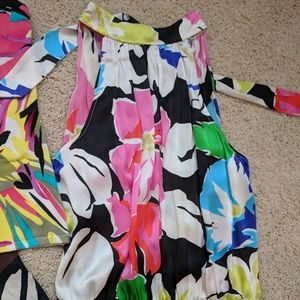 Cache silk floral top, Medium